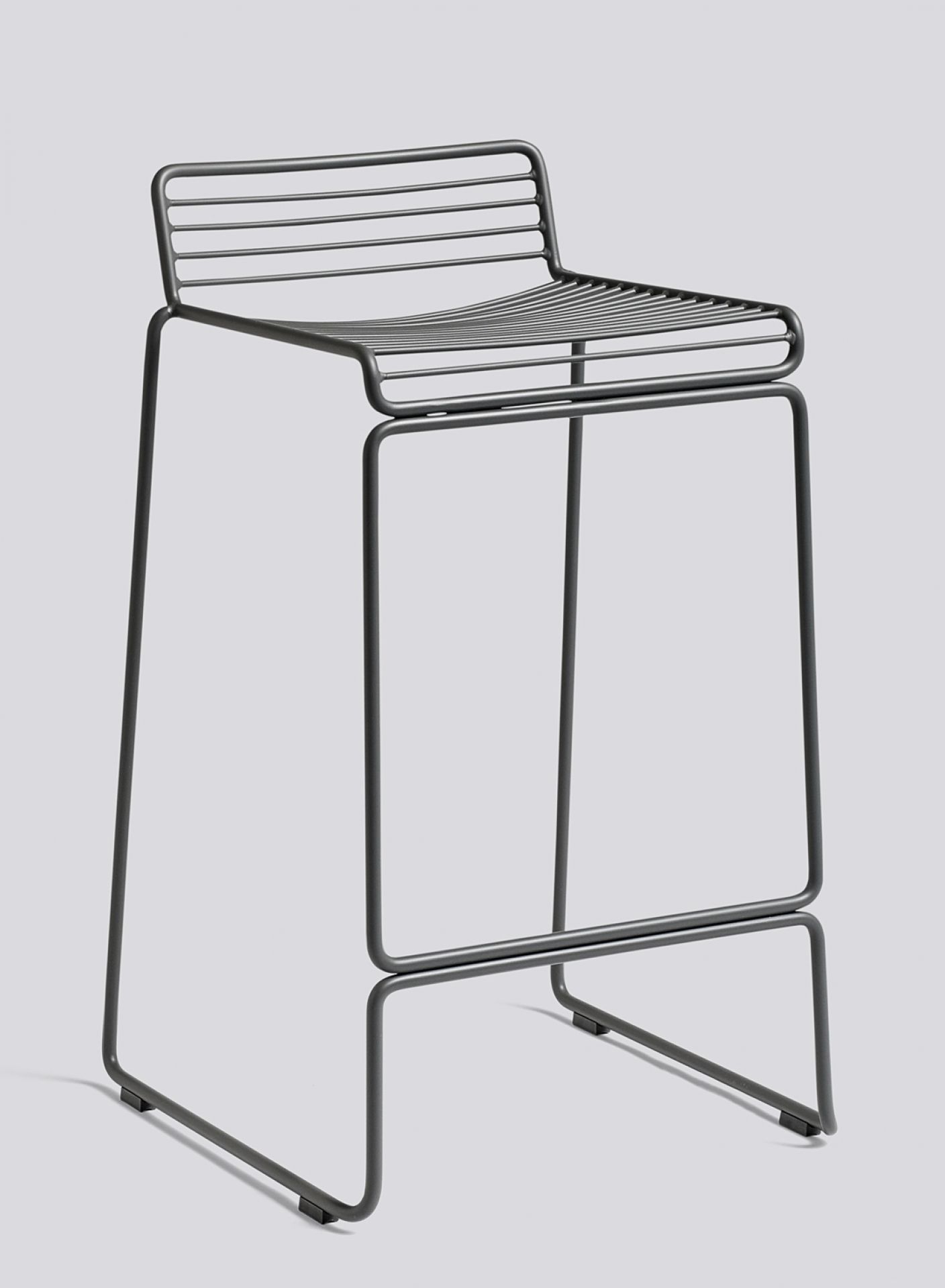 Hee Bar Stool High H 75 cm Asphalt grey Hay SINGLE PIECES